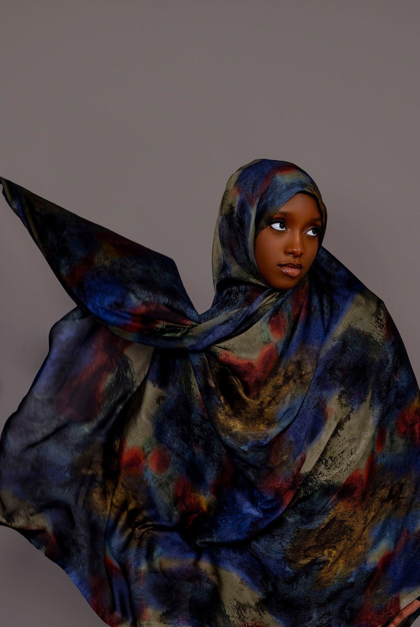 Printed Chiffon Hijab – Shams Glow - Hals and Sals