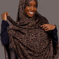 Printed Chiffon Hijab – Leopard Print Noor - Hals and Sals