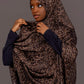 Printed Chiffon Hijab – Leopard Print Noor - Hals and Sals