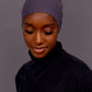 Non - Slip Cotton Hijab under Cap - Soft Grey - Hals and Sals