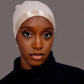 Non - Slip Cotton Hijab under Cap - Beige - Hals and Sals