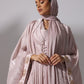 Champagne Rose Abaya - Hals and Sals