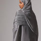 Charcoal Grace Abaya set - Hals and Sals