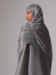 Charcoal Grace Abaya set - Hals and Sals