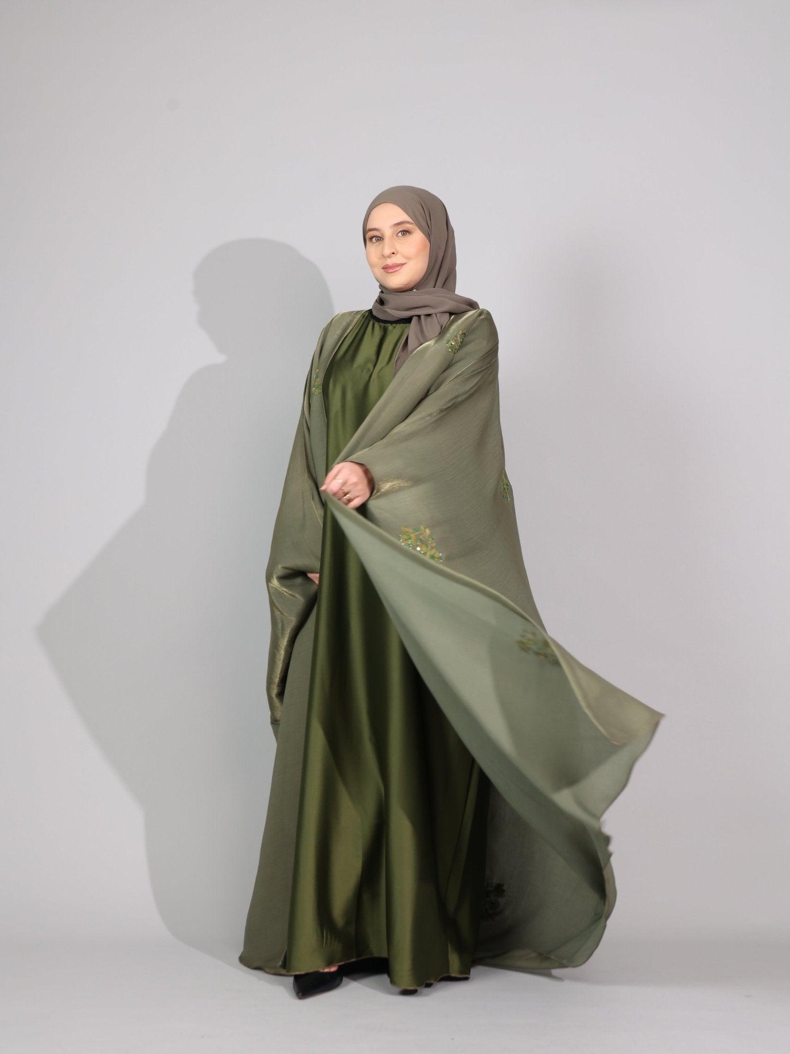 Emerald Grace Abaya - Hals and Sals Emerald Grace Abaya - Hals and Sals