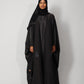 Midnight Black Abaya - Hals and Sals