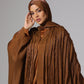 Golden Chestnut Abaya - Hals and Sals