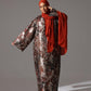 Burnished Copper metallic Abaya - Hals and Sals