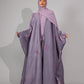 Lilac purple Serenity Abaya - Hals and Sals