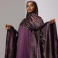 Plum Radiance Abaya - Hals and Sals