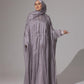 Dusty Lilac Abaya - Hals and Sals