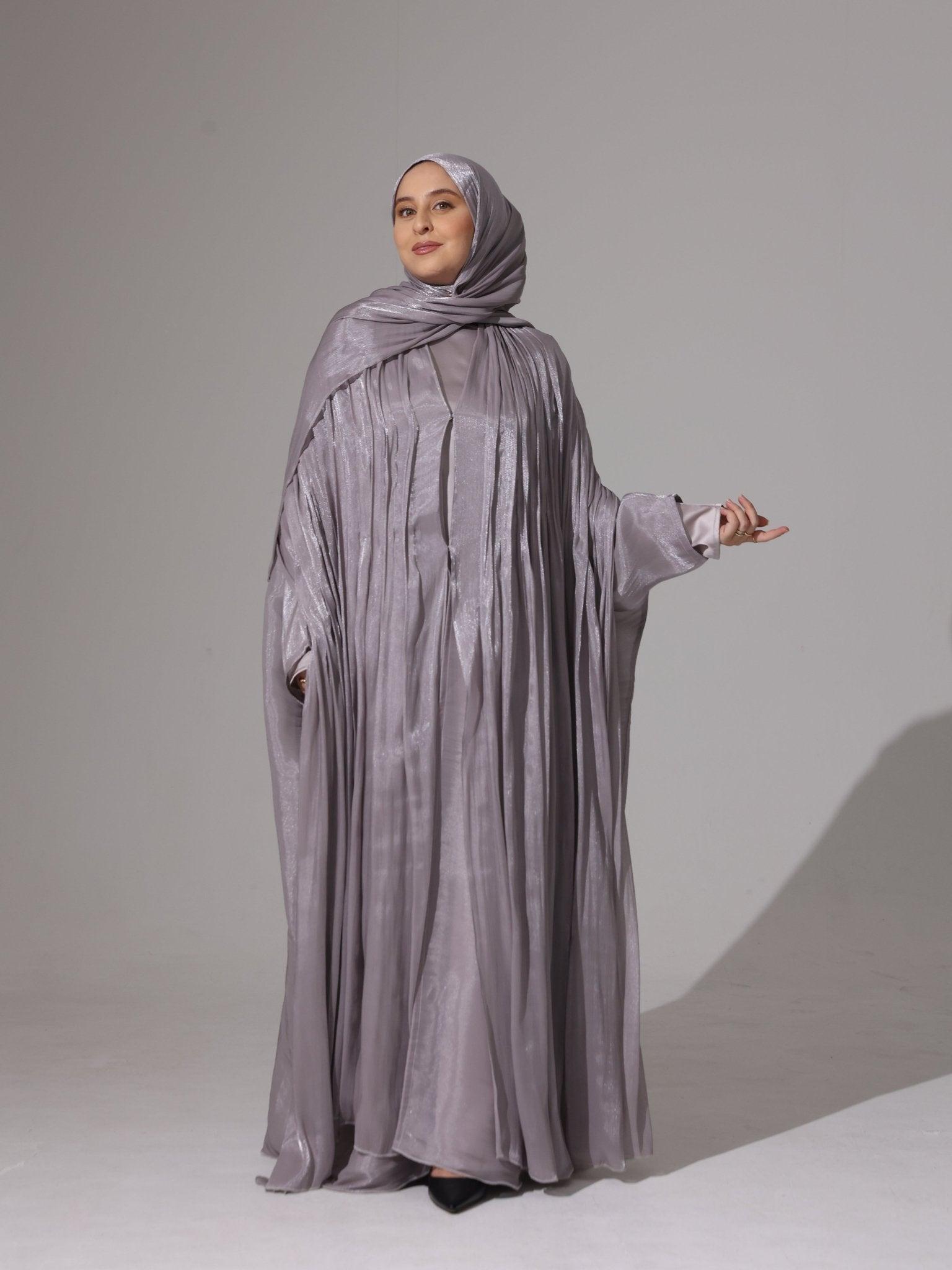 Dusty Lilac Abaya - Hals and Sals