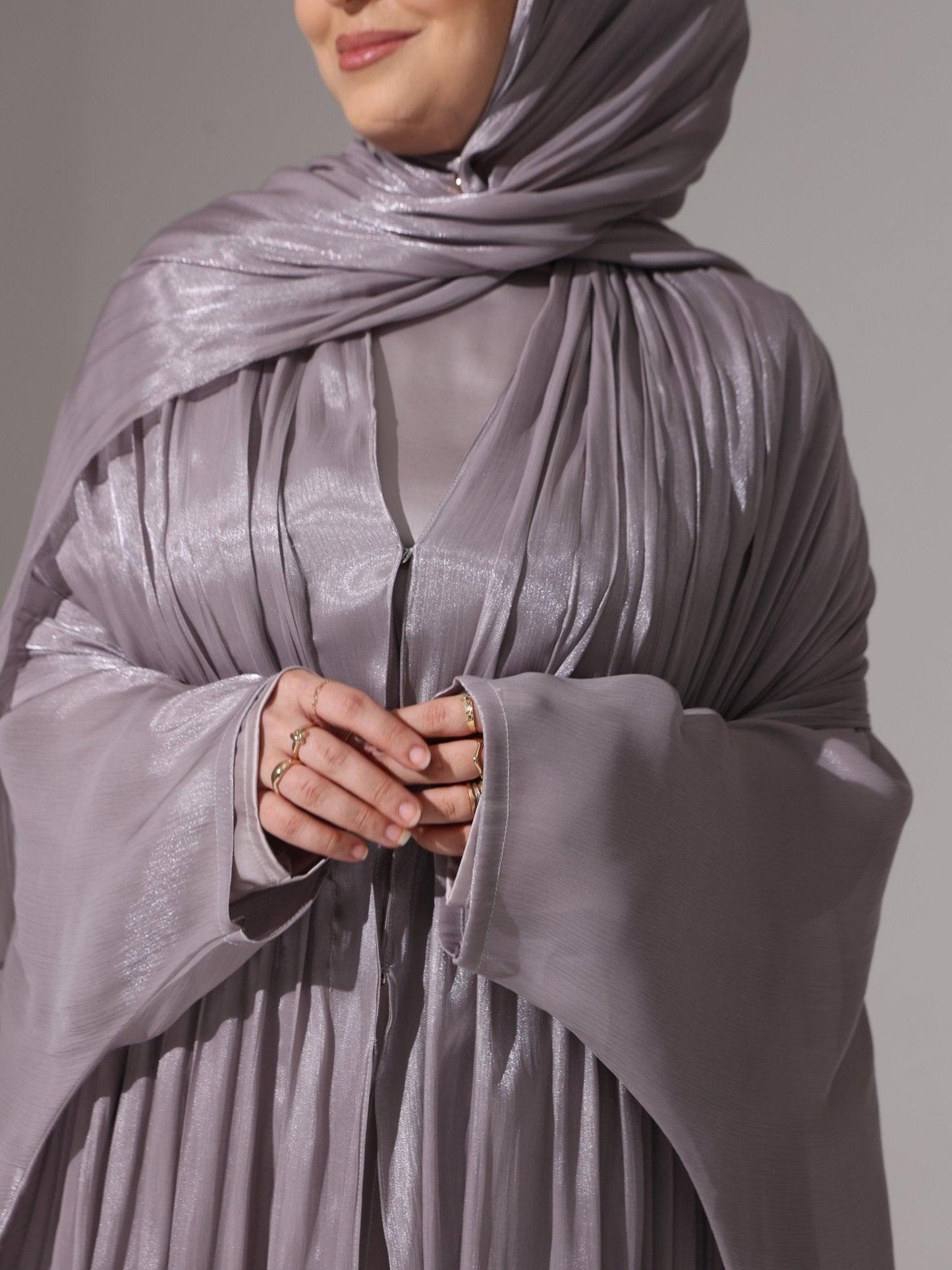 Dusty Lilac Abaya - Hals and Sals
