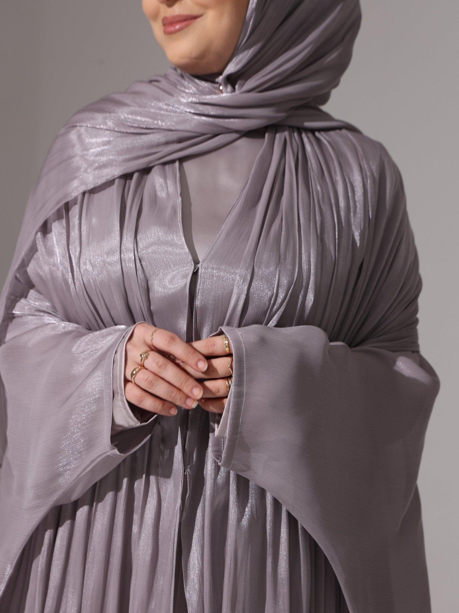 Dusty Lilac Abaya - Hals and Sals