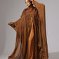 Golden Chestnut Abaya - Hals and Sals