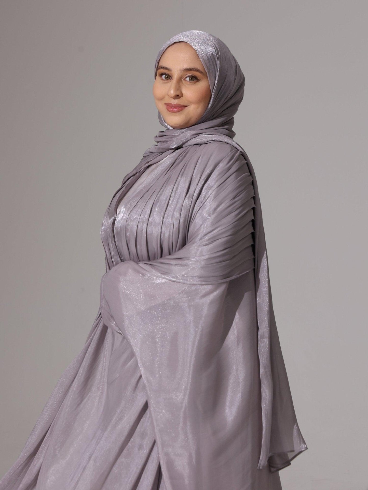 Dusty Lilac Abaya - Hals and Sals