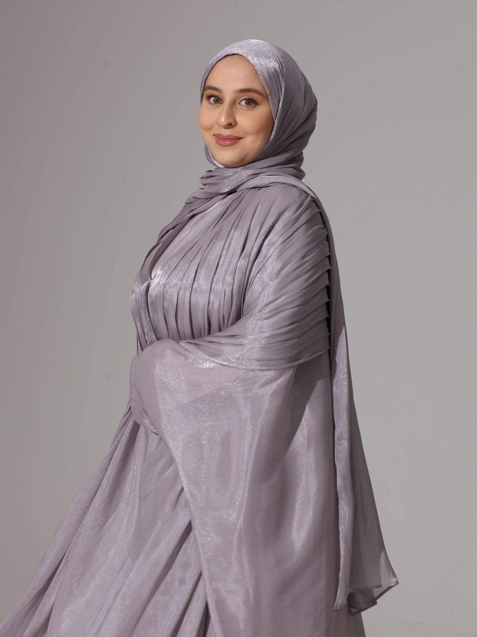 Dusty Lilac Abaya - Hals and Sals