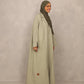 Serene Sage Abaya - Hals and Sals