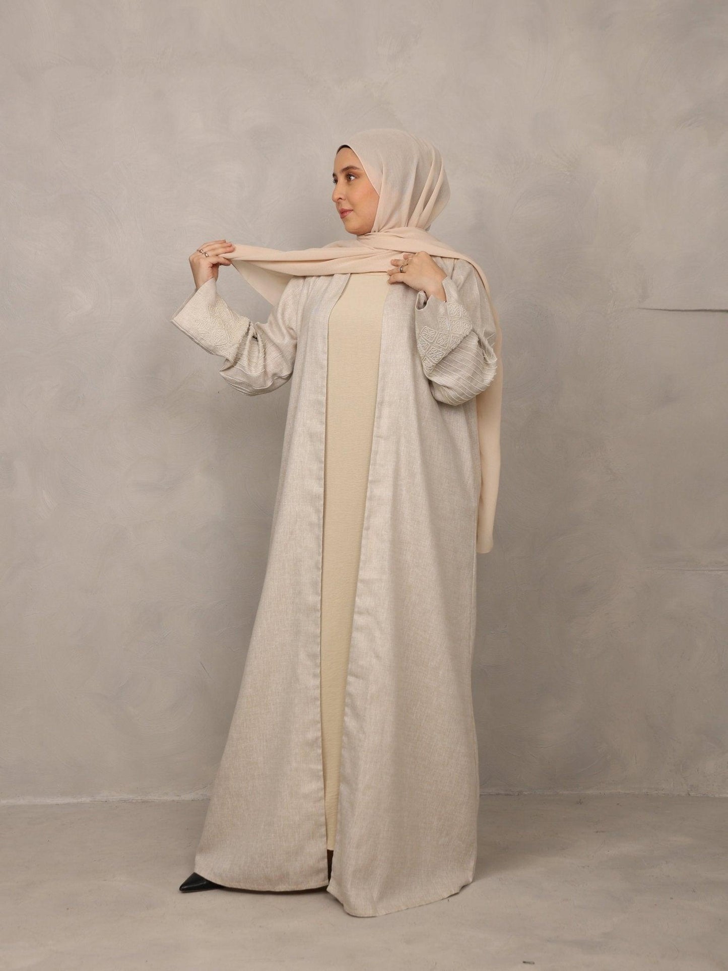 Ivory Grace Abaya - Hals and Sals