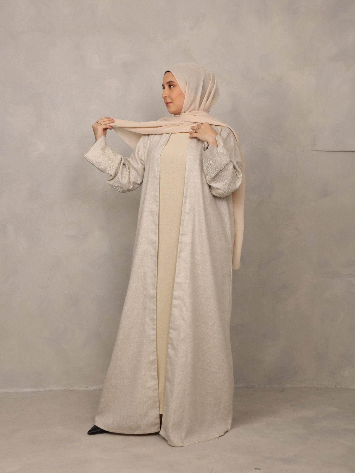 Ivory Grace Abaya - Hals and Sals