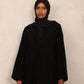 Noir Elegance Abaya - Hals and Sals