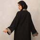 Obsidian Luxe Abaya - Hals and Sals