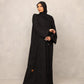 Noir Blossom Abaya - Hals and Sals