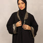 Obsidian Luxe Abaya - Hals and Sals