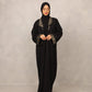 Obsidian Luxe Abaya - Hals and Sals