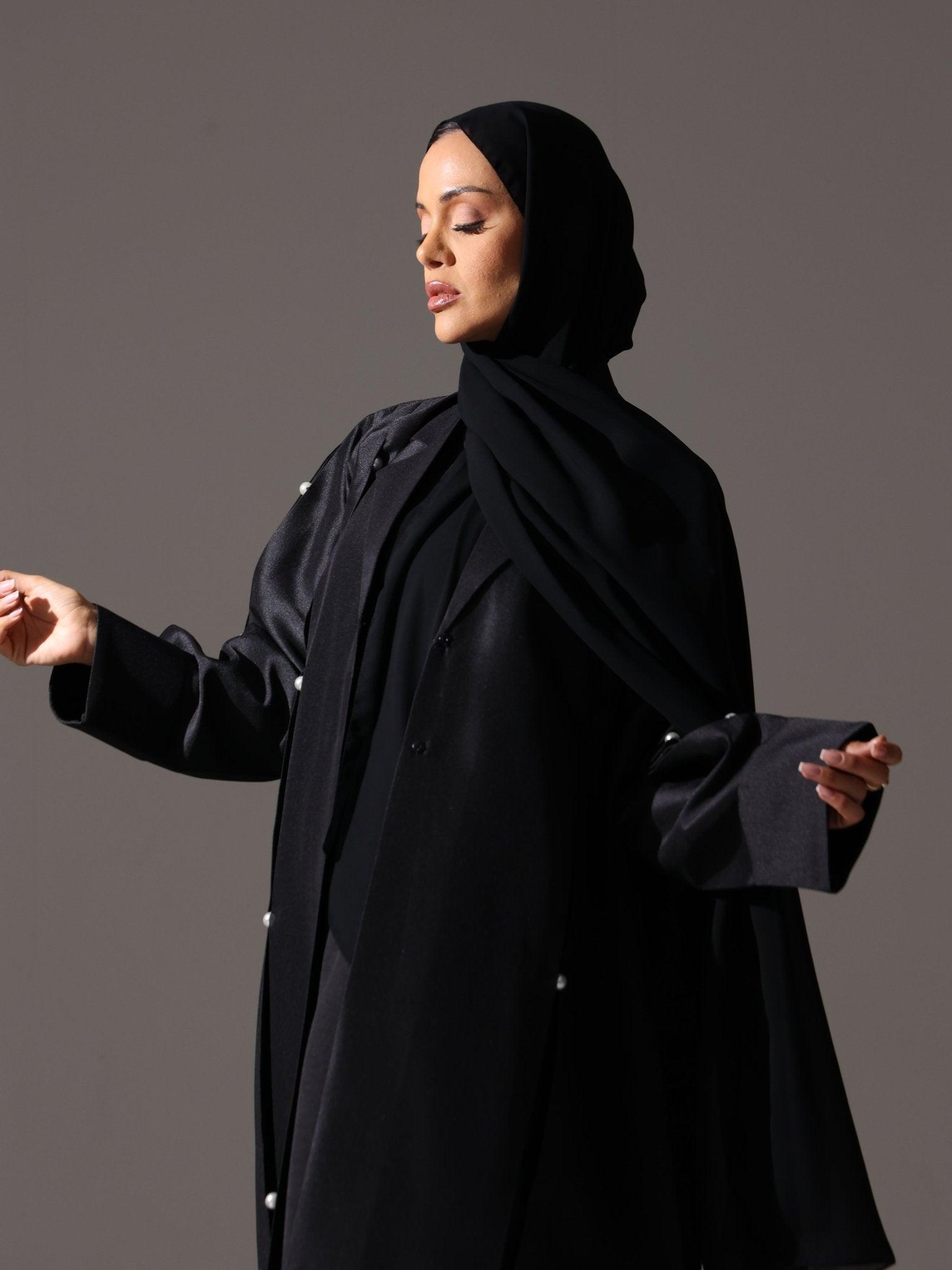 Black Pearl Abaya - Hals and Sals