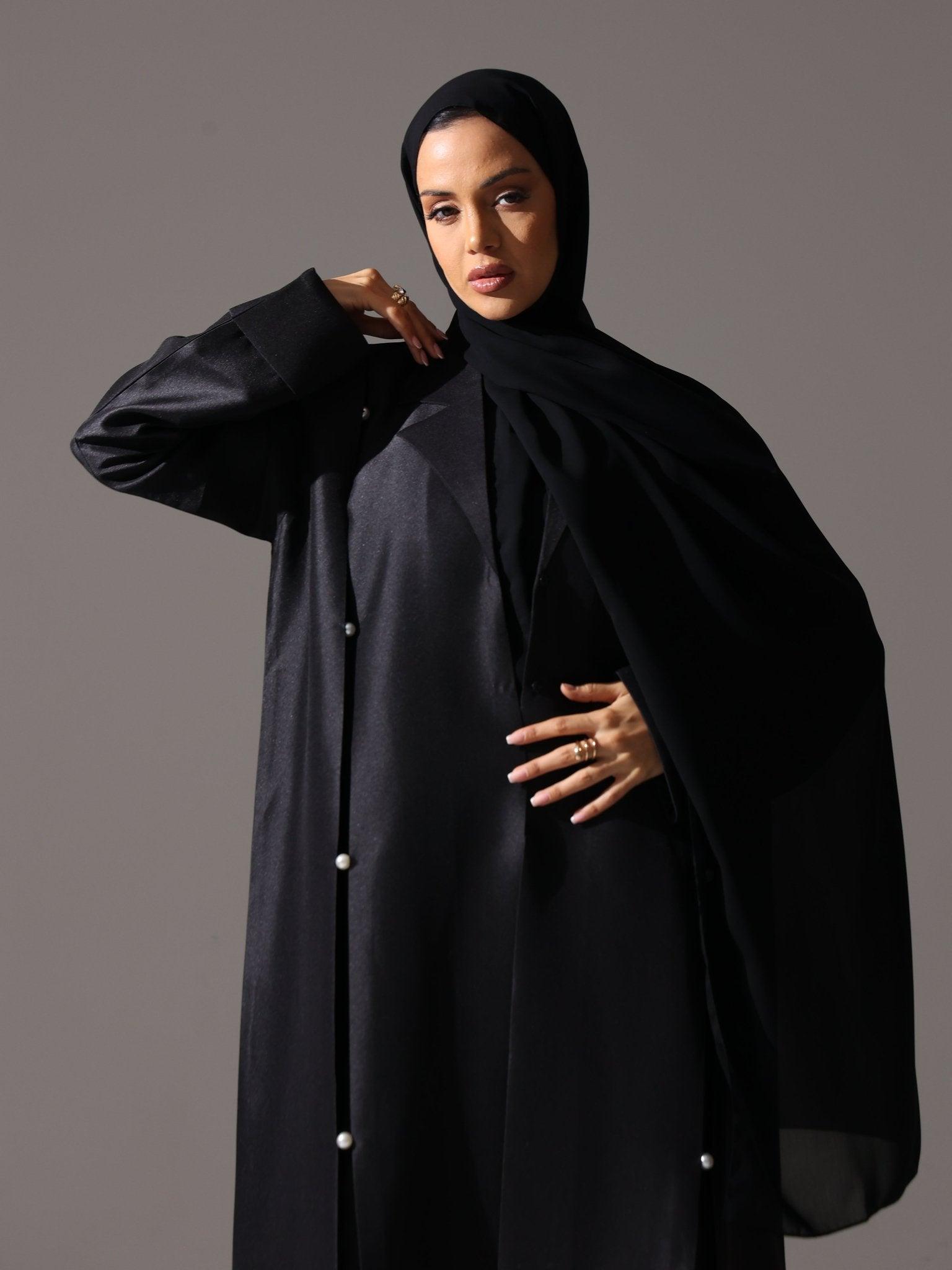 Black Pearl Abaya - Hals and Sals