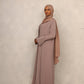 Serenity Mauve Abaya - Hals and Sals