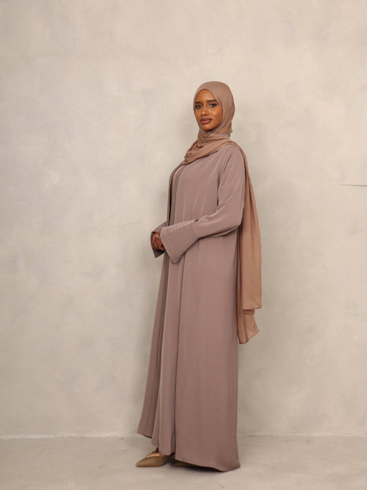 Serenity Mauve Abaya - Hals and Sals