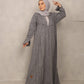 Slate Grey Abaya set - Hals and Sals