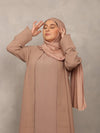 Blush Beige Abaya - Hals and Sals