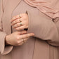 Blush Beige Abaya - Hals and Sals