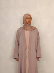 Serenity Mauve Abaya - Hals and Sals