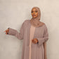 Serenity Mauve Abaya - Hals and Sals