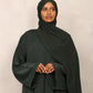 Emerald Elegance Abaya - Hals and Sals