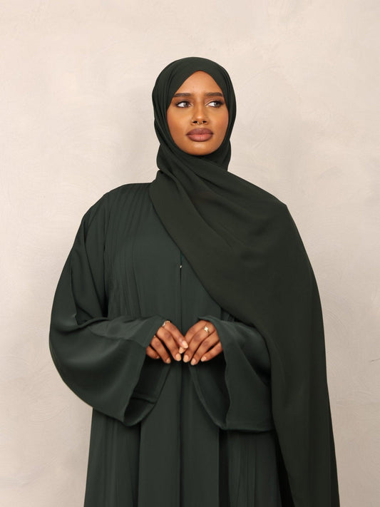Emerald Elegance Abaya - Hals and Sals