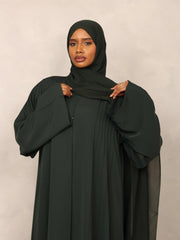 Emerald Elegance Abaya - Hals and Sals