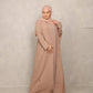 Blush Beige Abaya - Hals and Sals