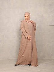 Blush Beige Abaya - Hals and Sals