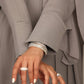 Ash Gray Abaya - Hals and Sals