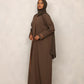 Moss Olive Grace Abaya - Hals and Sals