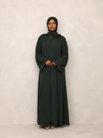 Emerald Elegance Abaya - Hals and Sals