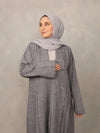 Slate Grey Abaya set - Hals and Sals