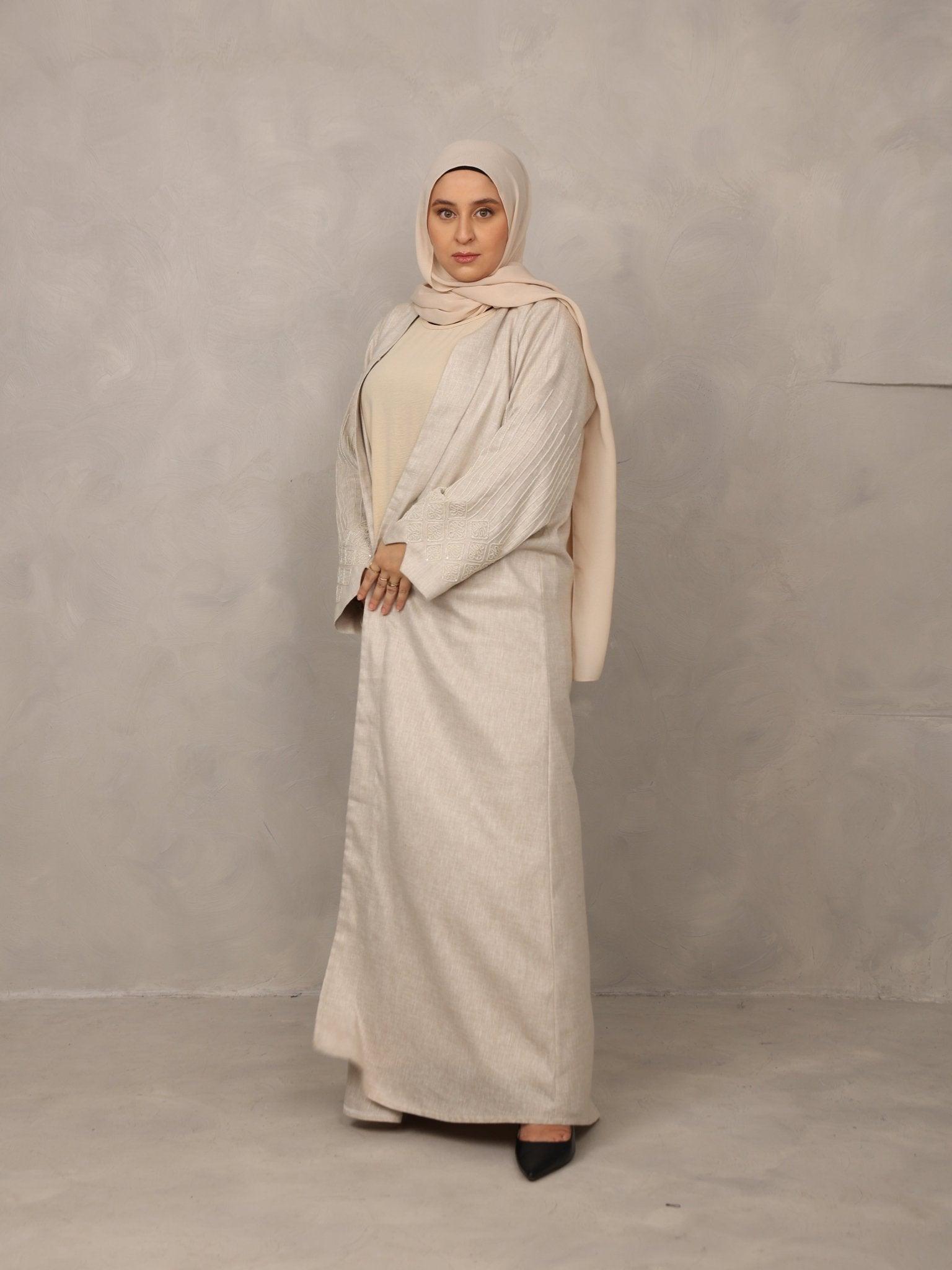 Ivory Grace Abaya - Hals and Sals