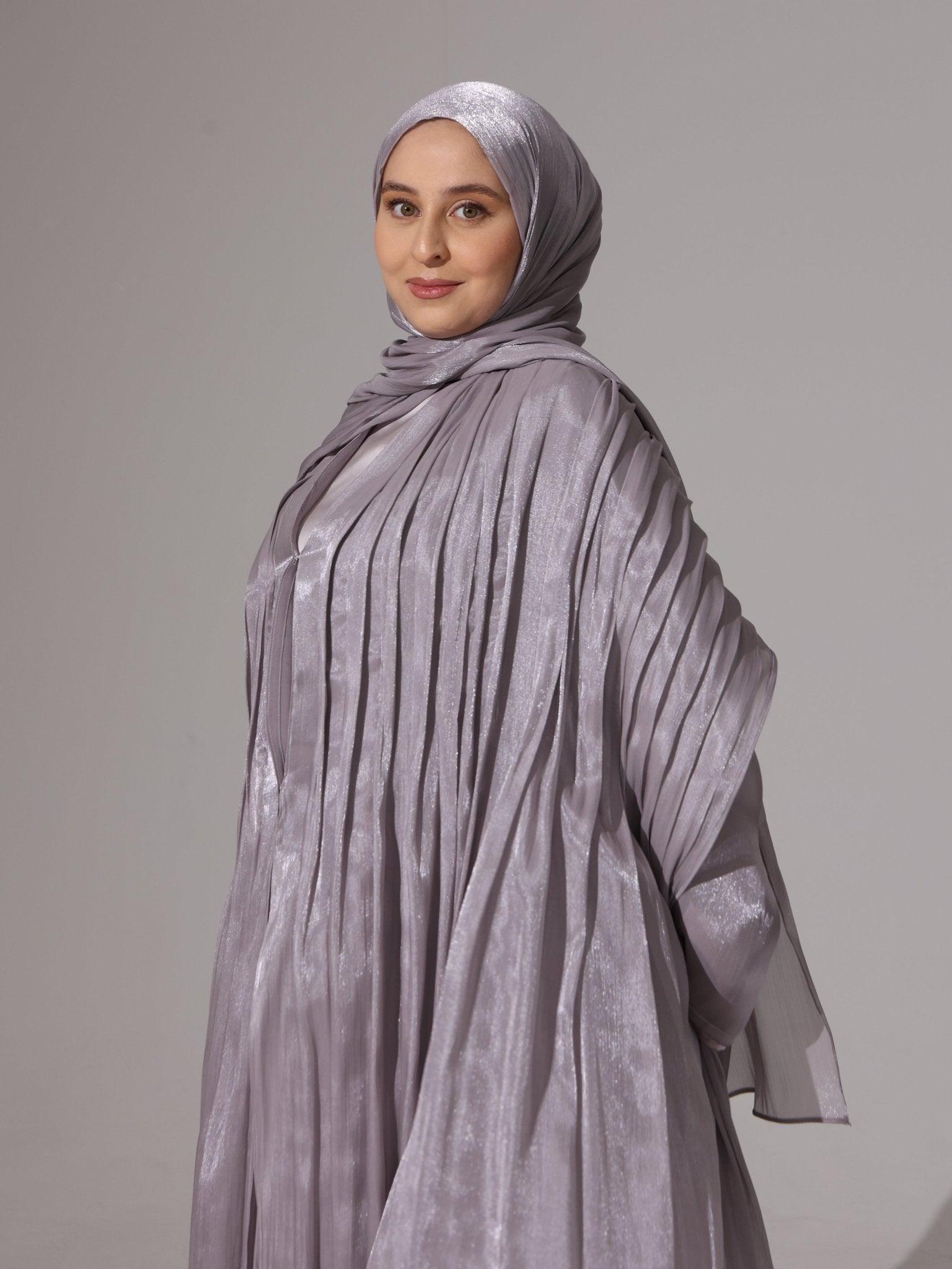 Dusty Lilac Abaya - Hals and Sals
