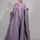 Lilac purple Serenity Abaya - Hals and Sals
